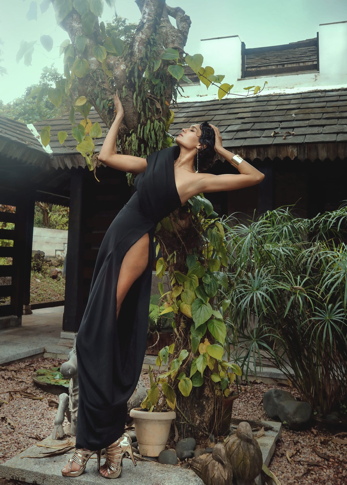 Black Beauty Gown - Classic Evening Formal Dress