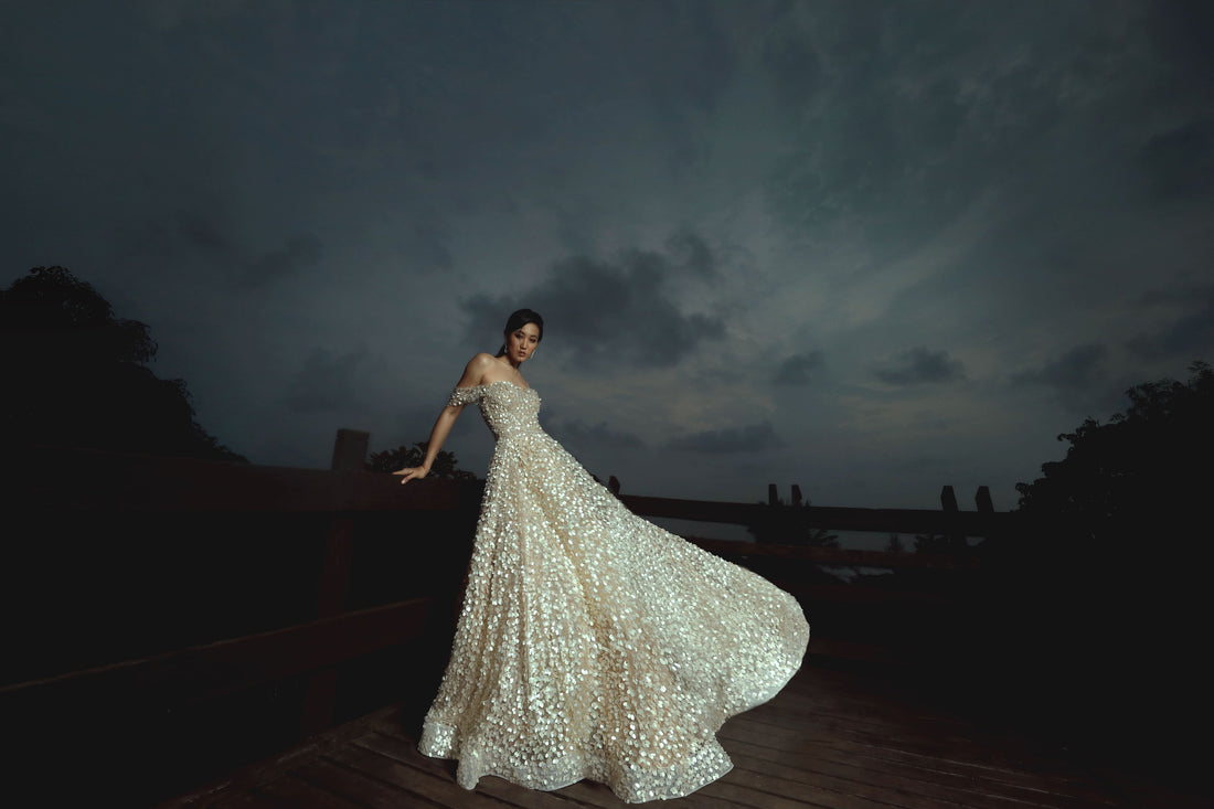 Ivory Wedding Gown - Elegant Bridal Dress